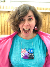 Load image into Gallery viewer, Crazy Cats Statement necklace - PRE-ORDER - last ONE ever!