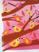 Load image into Gallery viewer, Little Birds Illustration - unframed giclee print