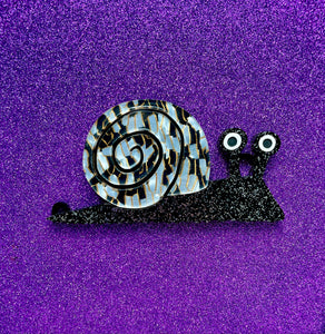 The Goth Snail Necklace - PRE-ORDER