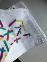 Load image into Gallery viewer, Rainbow Sprinkles Tea Towel - second