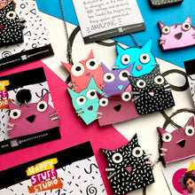Load image into Gallery viewer, Crazy Cats Statement necklace - PRE-ORDER - last ONE ever!