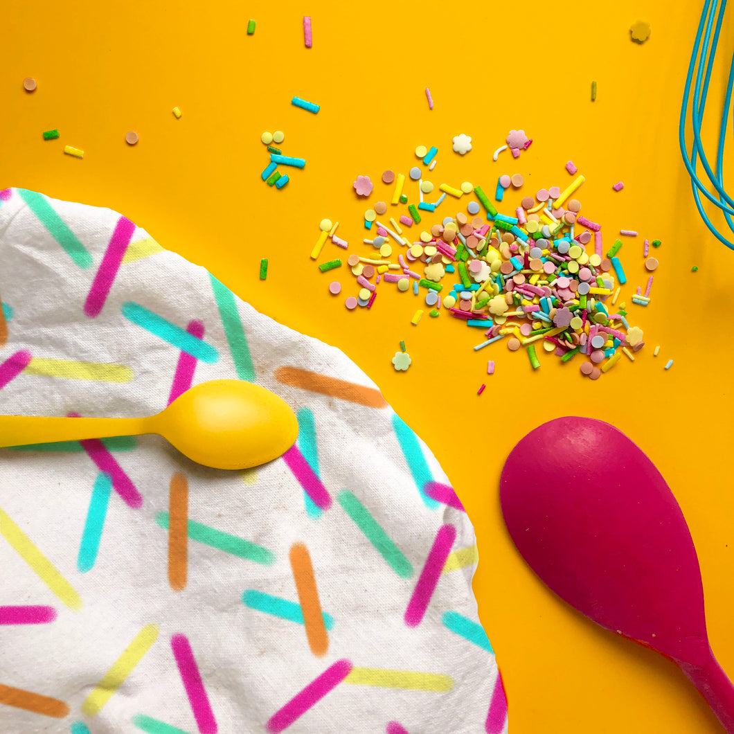 Rainbow Sprinkles Tea Towel - second