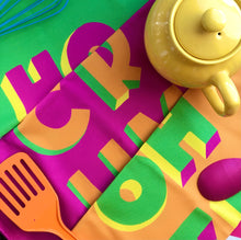 Load image into Gallery viewer, HOLY FORK Tea Towel