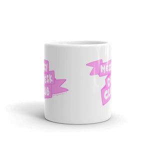 Messy Desk Club - White glossy mug